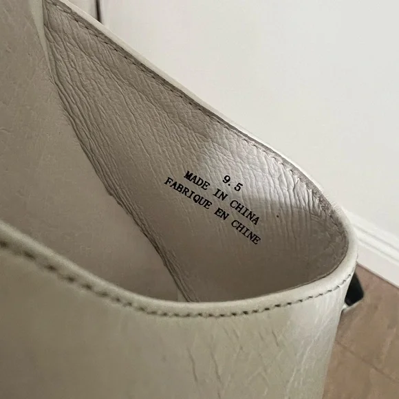 Jeffrey Campbell Agent High Heel Slide Size 9.5 in white - Picture 10 of 12